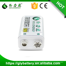 Geilienergy Ni-mh 6f22 9V 200mah Rechargeble batterie de Guangzhou fabricant